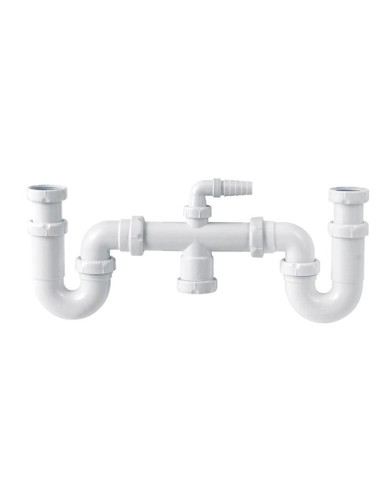 Siphon courbe double extensible S30 orientable 1.1/2 007028