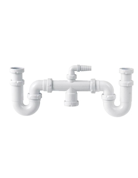 Siphon courbe double extensible S30 orientable 1.1/2 007028