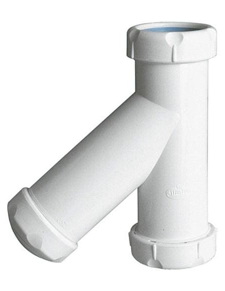 Vertikaler Siphon S-38 glatte Rohre 1.1/2
