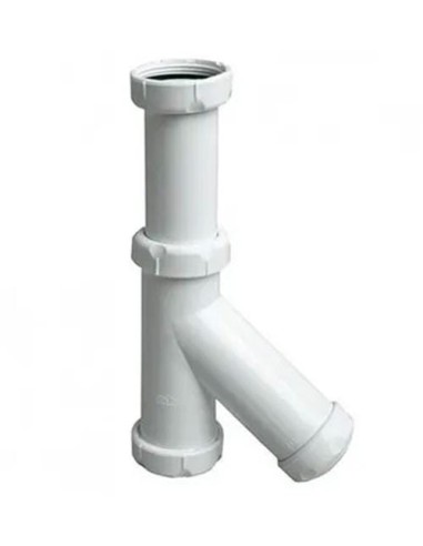 Extendable Vertical Siphon 1 1/4" with Connector