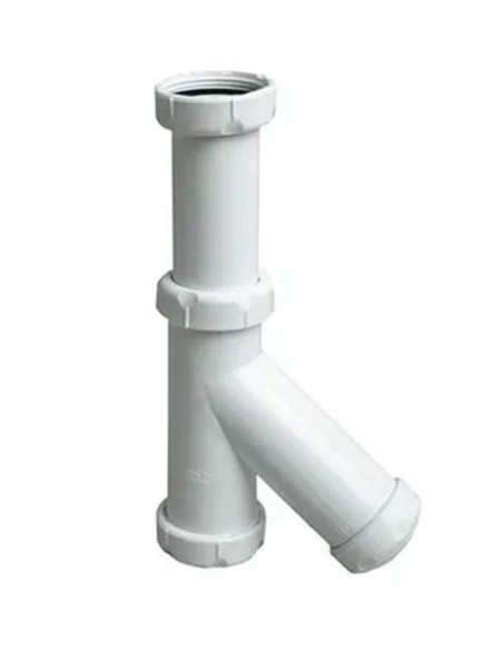 Extendable Vertical Siphon 1 1/4" with Connector