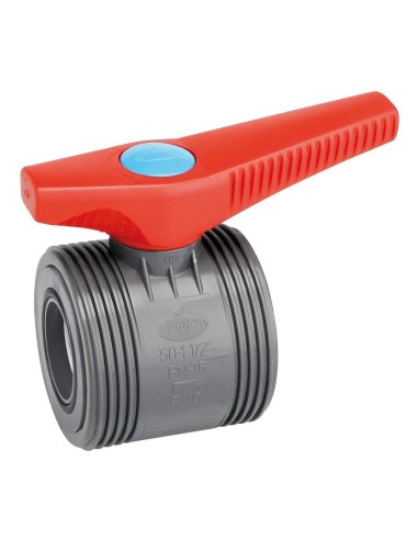 Disassemblable PVC globe valve 63 mm 2" central body