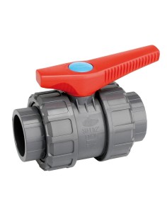Disassemblable PVC ball valve 40mm for solvent welding