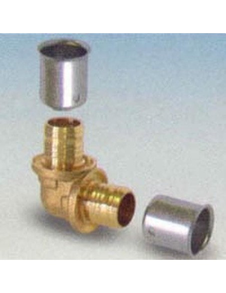 Codo EasyPress 32 mm para sistemas de tuberías