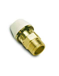 Raccordeur fixe M IXP-2 20-1/2" blanc