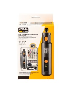 3.7V Rotary Multi-Tool Kit with 51 Accessories