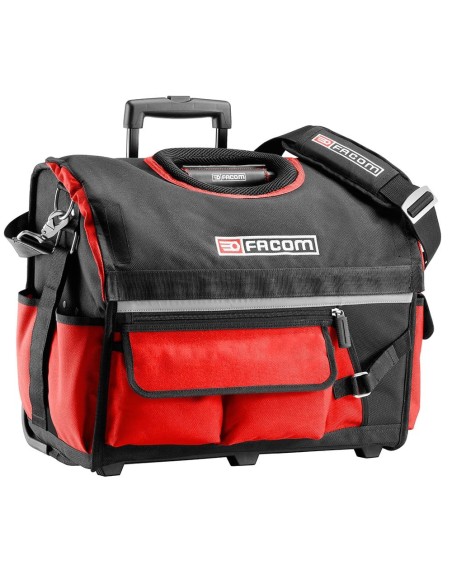 Textile tool bag with wheels 33 l