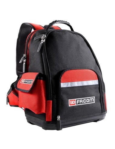 30L Fabric Tool Backpack with Rigid Base