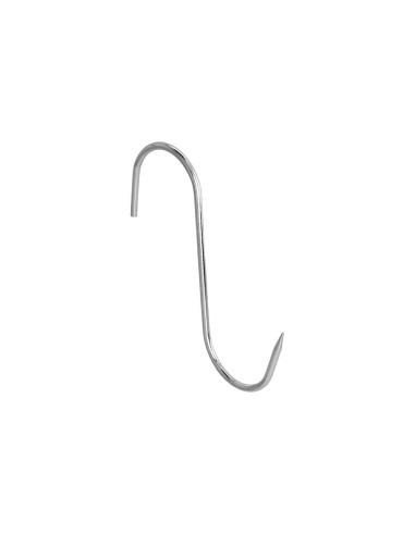 Stainless steel butcher hook 140 mm