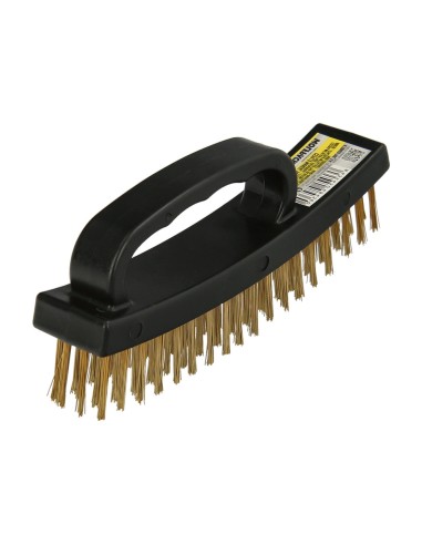 Manual soldering brush with protector