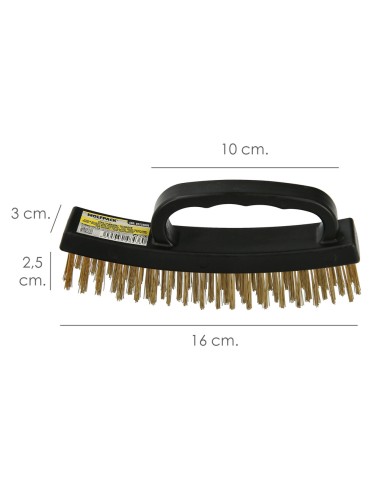 Manual soldering brush with protector