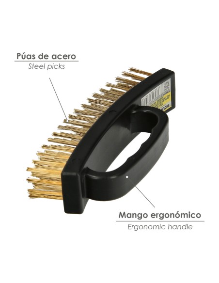Manual soldering brush with protector