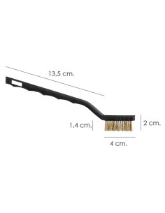 Fine spark plug brush 18 cm 2