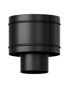 Vitrified black non-reversing terminal Ø 200 mm