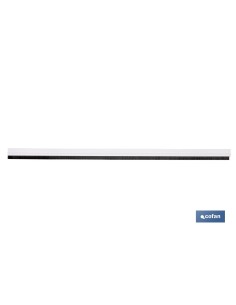 Joint d'étanchéité à brosse en aluminium 92 cm