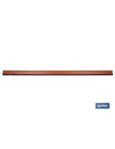 Adhesive aluminum threshold with lip 1.05 m
