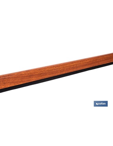 Borracha de madeira sapeli 91,5 cm