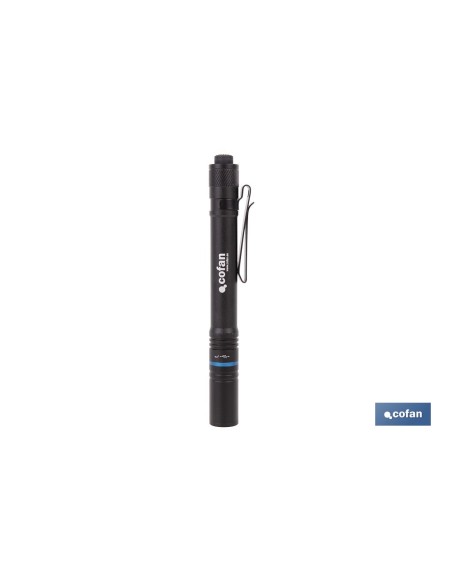 Adjustable 300 lm LED pen flashlight