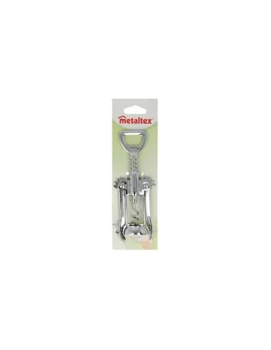 Tiroles 2-hand corkscrew 25050010 chrome 15 cm