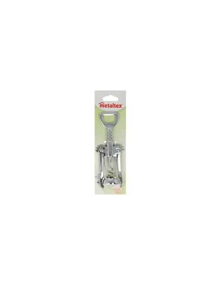 Tiroles 2-hand corkscrew 25050010 chrome 15 cm