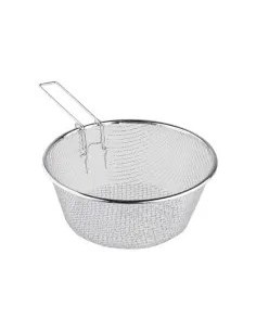 Frying basket with foldable handle stainless steel 22 cm