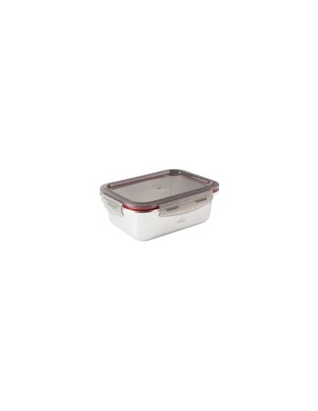 Recipiente rectangular inox 1200 ml 20,5x15,5x7,5 cm ECOINOX 64611