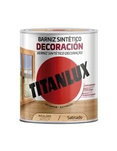 Barniz satinado incoloro 250 ml Titanlux