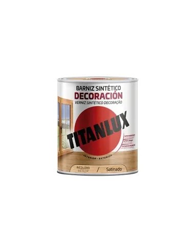 Vernis satiné incolore 250 ml Titanlux