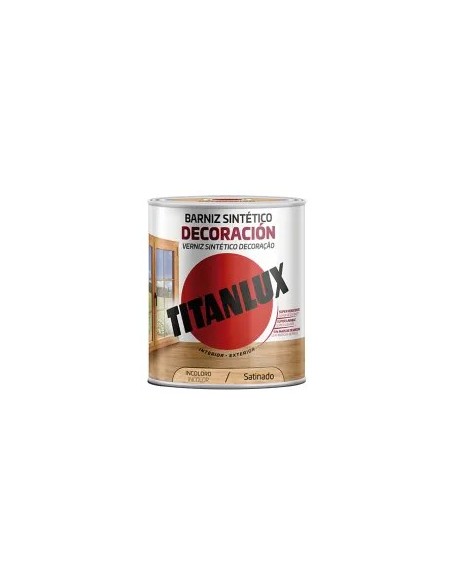 Vernis satiné incolore 250 ml Titanlux