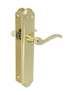ALFA 23518 polished brass handle set 242x44 mm 2