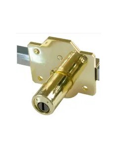 High-security anti-bumping gold latch 90 mm 1PLUS 2