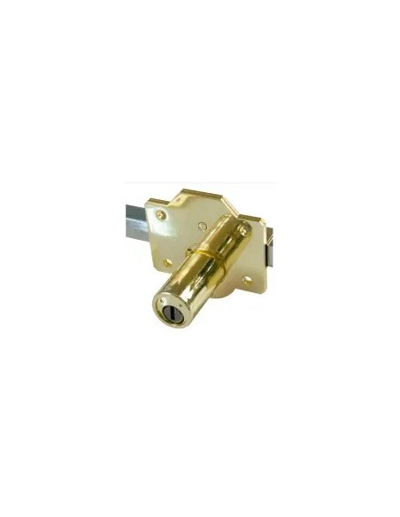 High-security anti-bumping gold latch 90 mm 1PLUS