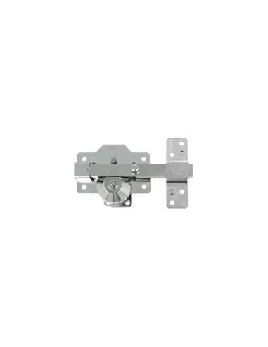 High-security anti-bumping latch chrome 90 mm 1PLUS