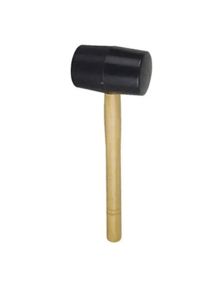 Mazza in gomma nera piccola 500 g RUBI