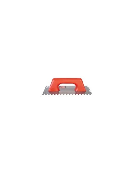 Steel comb plastic handle 8x8 mm 65967 Rubi