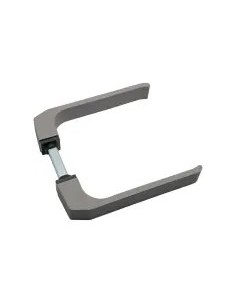 Square aluminum silver handle set 8 mm 68124 Micel