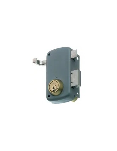 Surface-mounted lock MCM 2556AP-70-I with double cylinder
