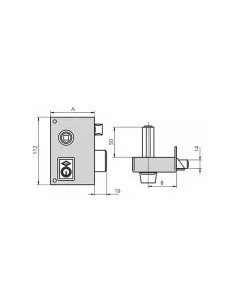 Lock 56 BP 60 DCH B/Profile CVL 2