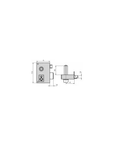 Lock 56 BP 60 DCH B/Profile CVL