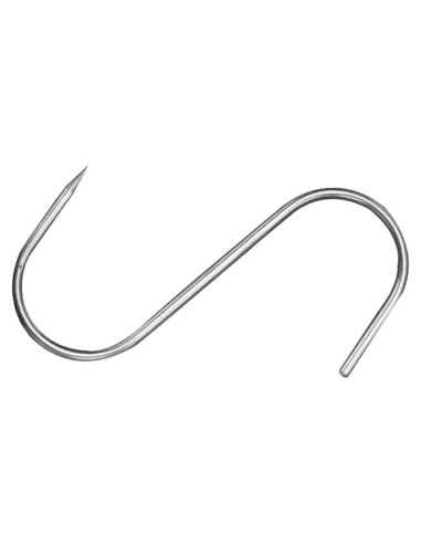 Stainless steel butcher hook 16 cm