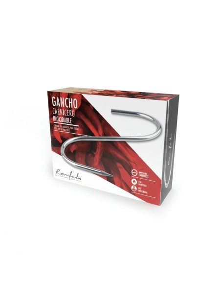 Stainless steel butcher hook 16 cm