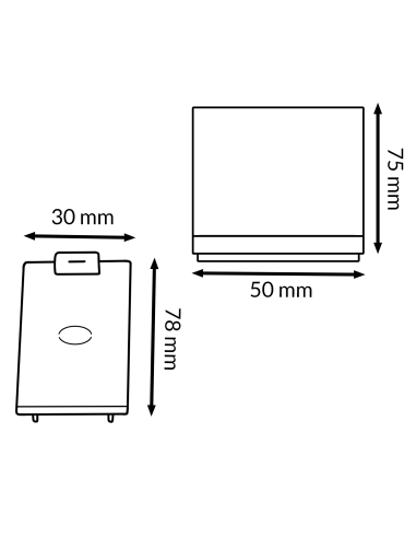 Tampas para barra linear Tuv 1500 mm alumínio
