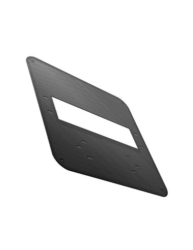 Plaque d'adaptation 2 modules aluminium 325x325 mm