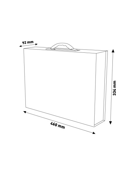 LEDME 460 mm aluminum profiles demo case