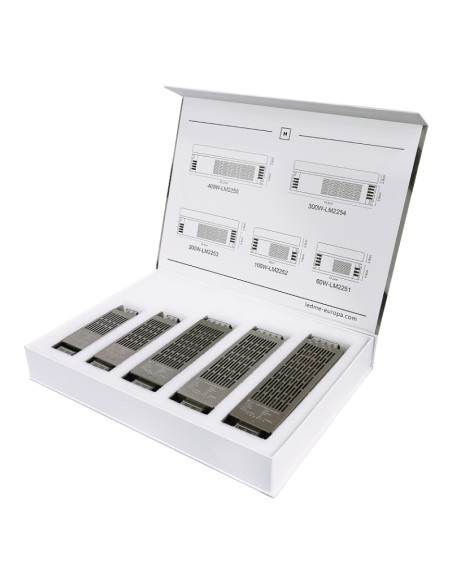 LEDME 460 mm aluminum profiles demo case