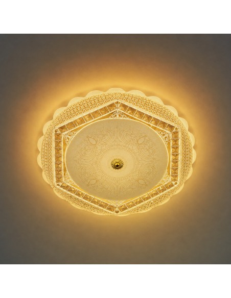 Luminária LED Hexa Diamond 45x45 cm M LEDME