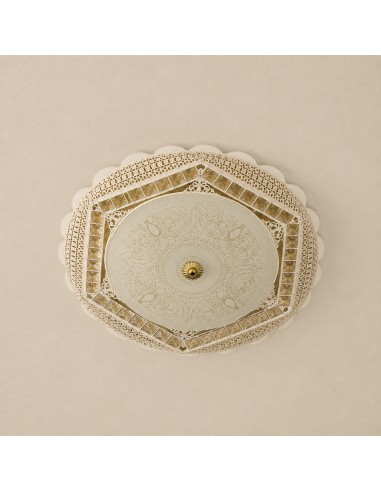 LED Hexa Diamond Ceiling Light 45x45 cm M LEDME