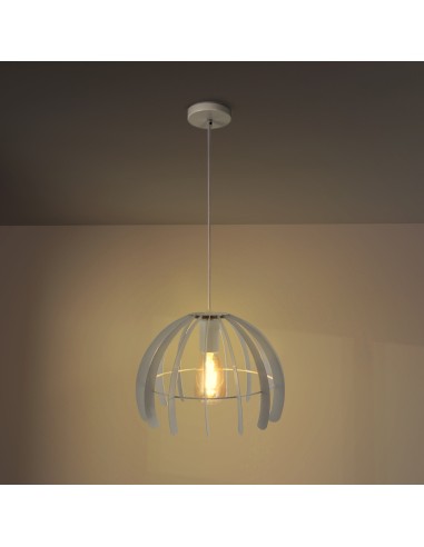 Deckenlampe Trang White Metall