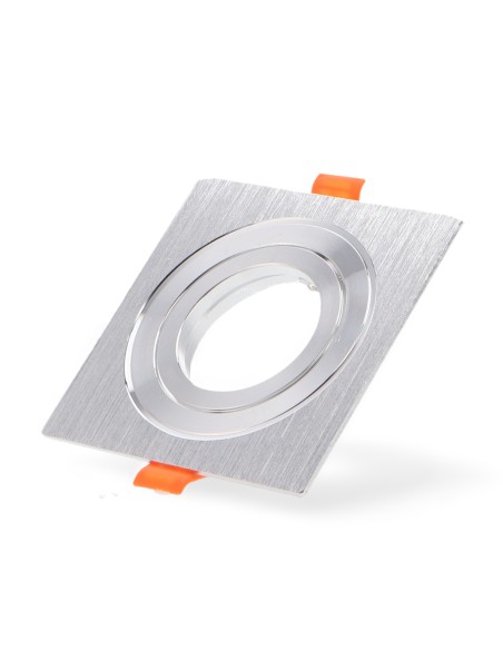 Aro basculante redondo blanco 85 mm M LEDME