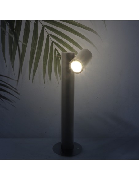 Baliza Urban aluminio IP44 GU10 40 W